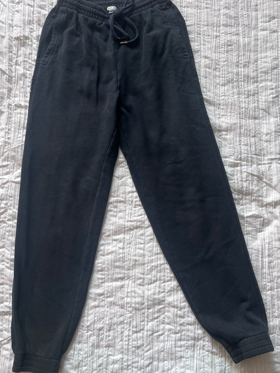 aerie Pants - aerie Black Cozy Fleece Joggers with Drawstring Waist